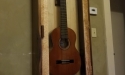 full cabinet with guitar