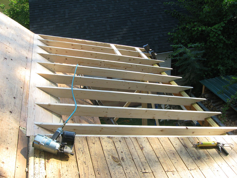 building shed roofs